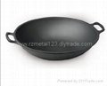 cast iron chinese wok