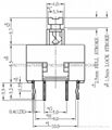 No lock self-locking switch H-858512AL 3