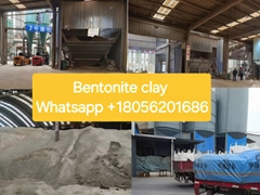 CHINA BENTONITE CLAY  Cas 1302-78-9 in adhesive,suspending,gel ,catalyzer