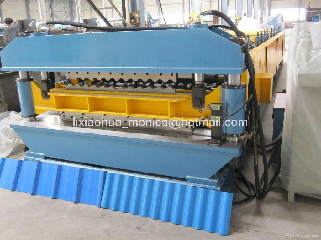 Double Layer Roof Sheet Roll Forming Machine