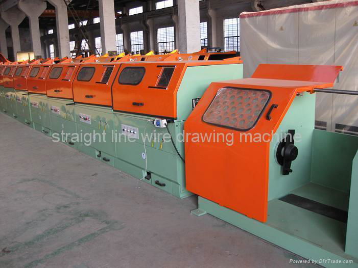 fine straight line wire drawing machine