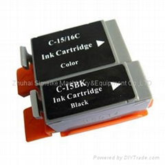 Compatible ink cartridges for printers canon BCI-15BK/C/M/Y