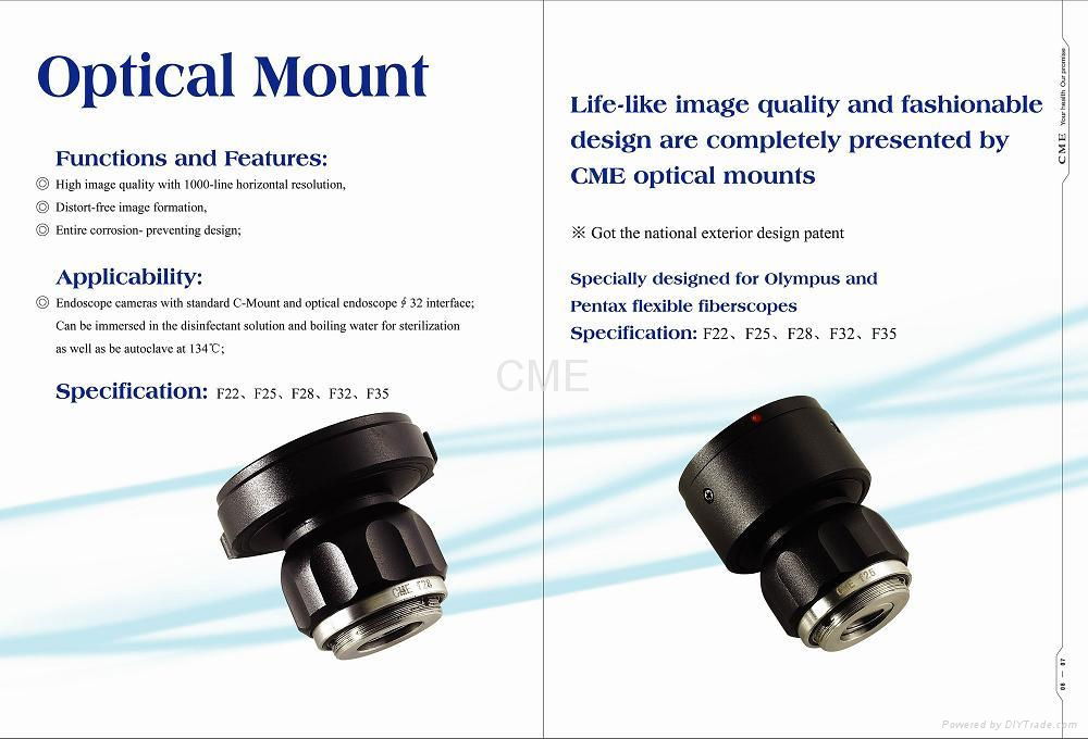 Optical Mount for Rigid Endoscope 2