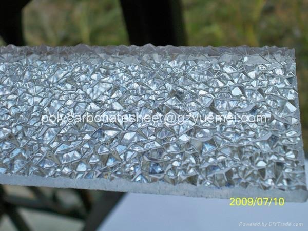 raindrop embossed polycarbonate sheet 2