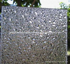 diamond embossed polycarbonate solid sheet