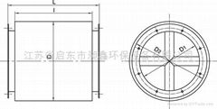 轴流风机消声器