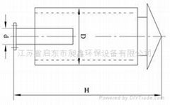 蒸汽排放消聲器 廠家批發各種消音器