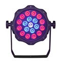 Outdoor LED PAR light 19X12W RGBW 4IN1