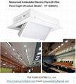 Motorized Embedded Electric Flip LED Film Panel Light for Meeting room 