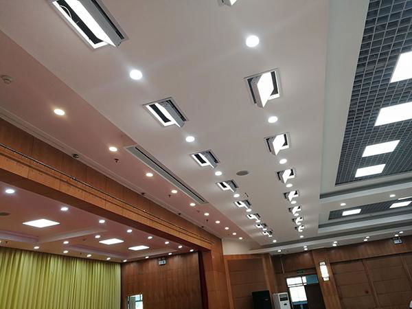 Motorized Embedded Electric Flip LED Film Panel Light for Meeting room  2