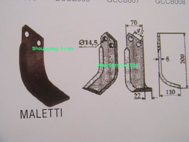 Cultivator blade manufacturer 5