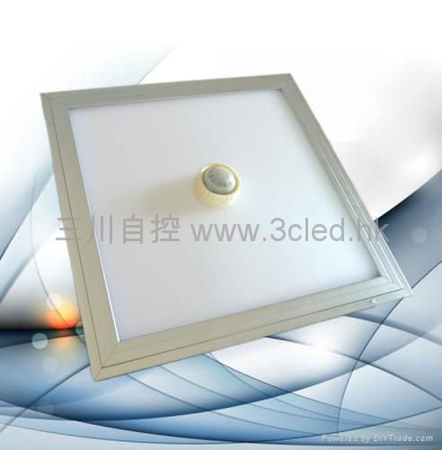 Infrared induction panel lights