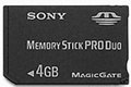 Memory Stick Pro Duo 