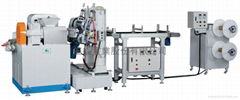 Rubber extruder (artificial skin)