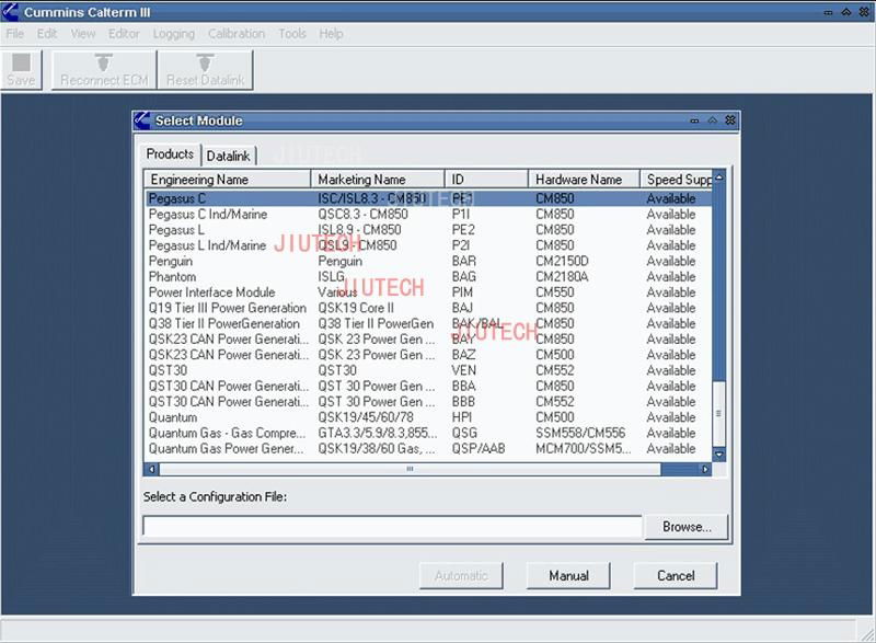 Cummins Calterm III 3.6 + MetaFiles