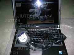 Scania VCI2 sdp3 with D630 laptop Diagnostic Scanner (Skype: jiutech9705)