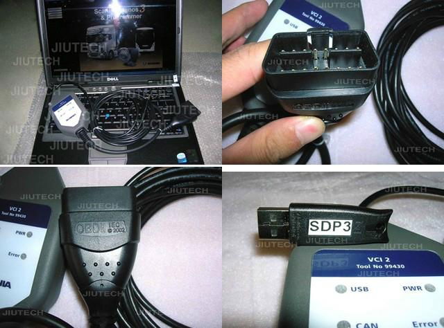 Scania VCI 2 Scania Diagnos Programmer sdp3 Truck Diagnostic Tool Scania VCI2