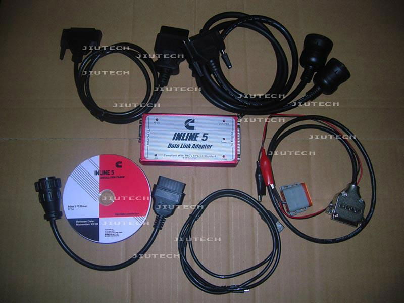 Cummins Insite Inline5 + laptop + Calterm For Excavator Scanner