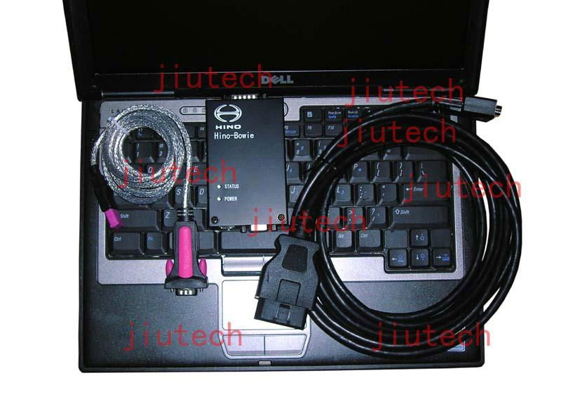 HINO Diagnostic EXplorer/Hino-Bowie Truck Excavator Diagnostic with d630 laptop