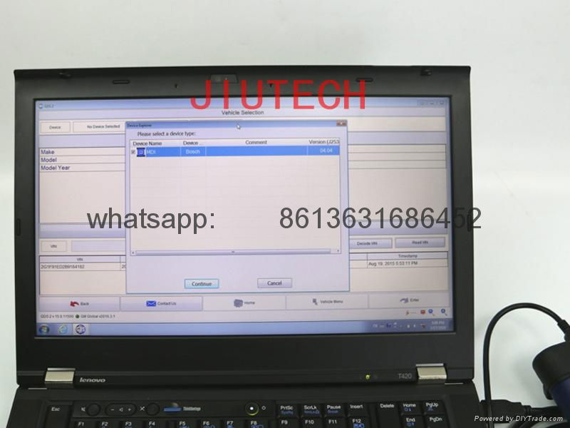 gm mdi diagnostic scanner Plus TBM T420 Laptop