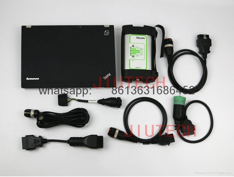 Volvo VOCOM Heavy Duty Truck Diagnostic Scanner X200 Laptop+PTT 2.04.75 Dev2tool 4