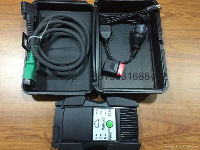 Man T200  Man-cats Truck Diagnostic Scanner with CF30 laptop, Man cats T200