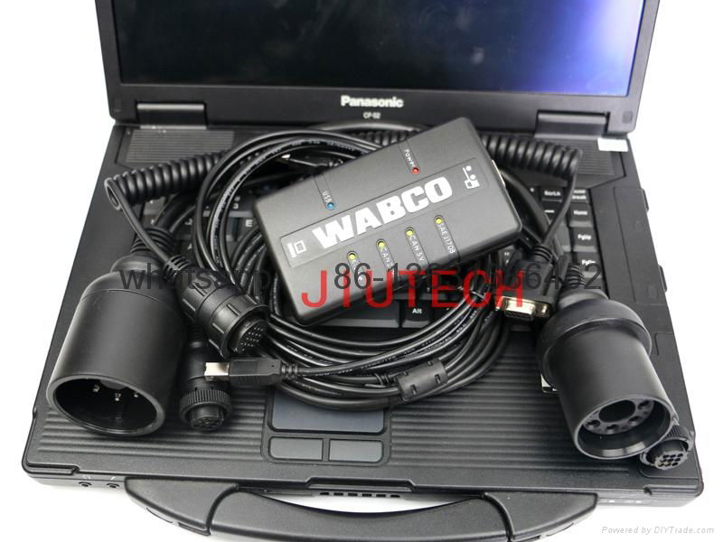 WABCO DIAGNOSTIC KIT WDI + panasonic CF52 Full Set WABCO DIAGNOSTIC  tool scanne