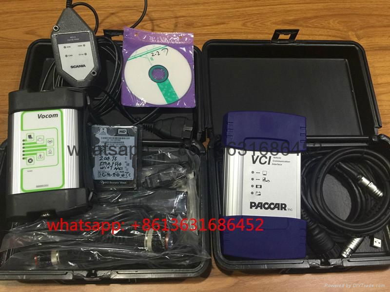 DAF vci560 paccar Truck Diagnosis Scanner DAF Davie XDc II truck diagnostic tool 4