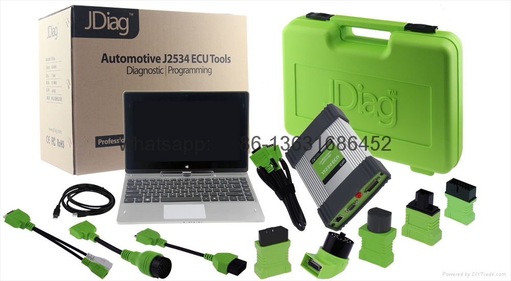 JDIAG ELITE J2534 DEVICE UNIVERSAL AUTO CAR DIAGNOSTIC AND REPROGRAMMING TOOL