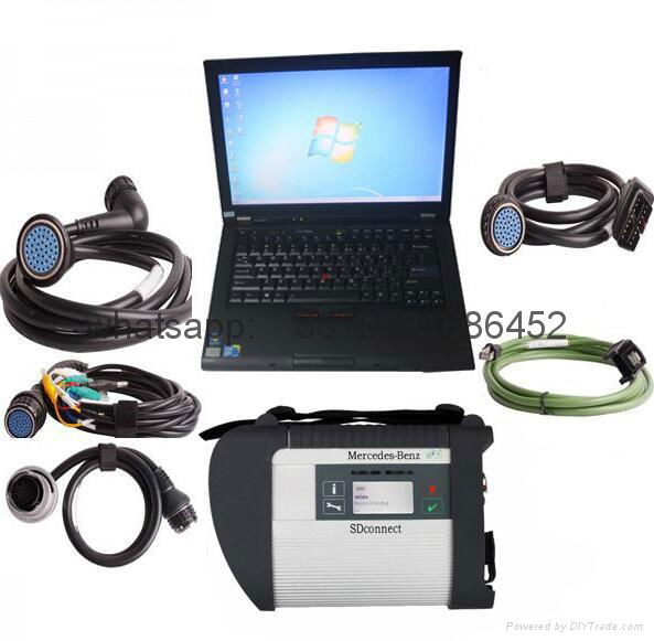 V2017.05 MB SD Connect C5/C4 Star Diagnosis Plus Lenovo T410 Laptop With DTS 