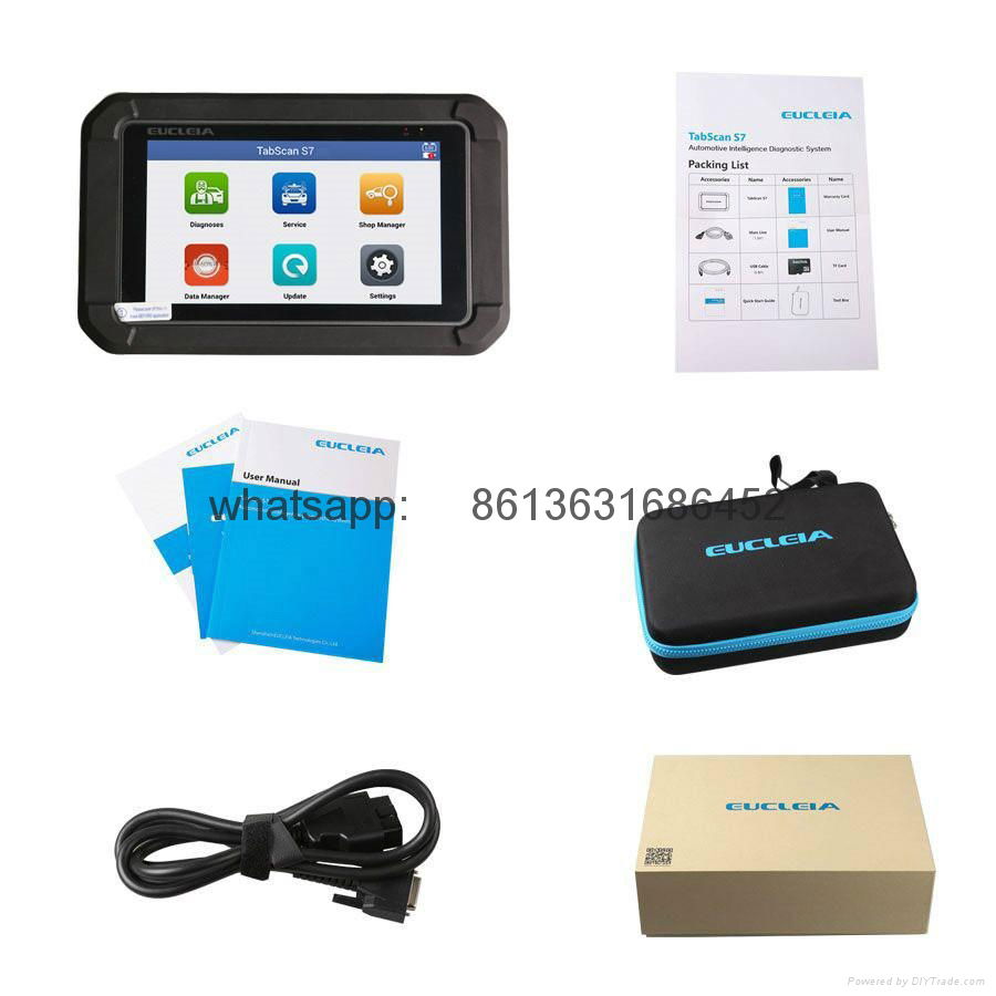 2017 Newest TabScan S7 Automotive Intelligence Diagnostic System