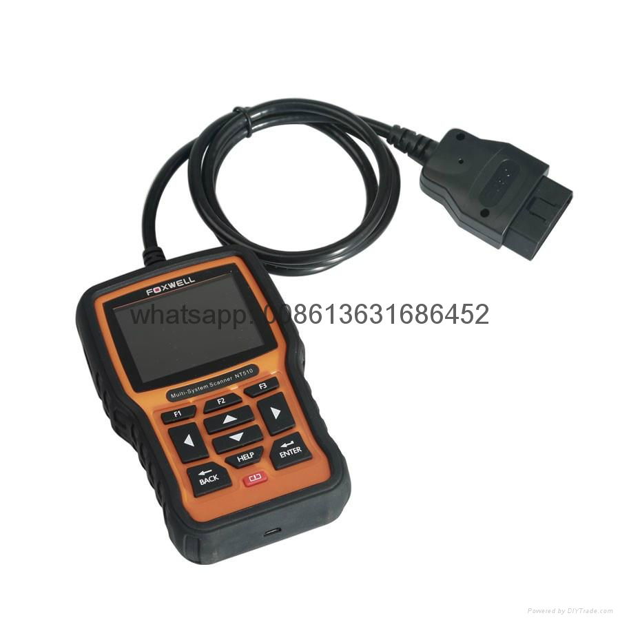 Foxwell NT510 Multi-System Scanner Support Multi-Languages Ship From US