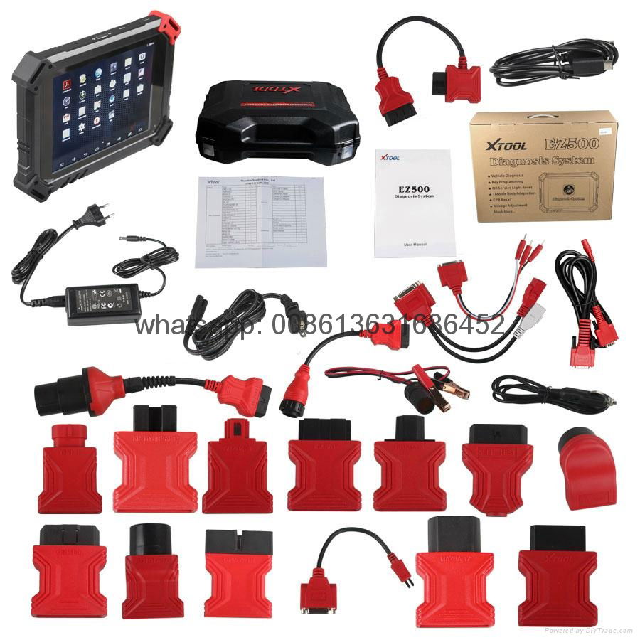 Free Shipping XTOOL EZ500 Full-System Diagnosis for Gasoline Vehicles with Special Function Same Function With XTool PS80