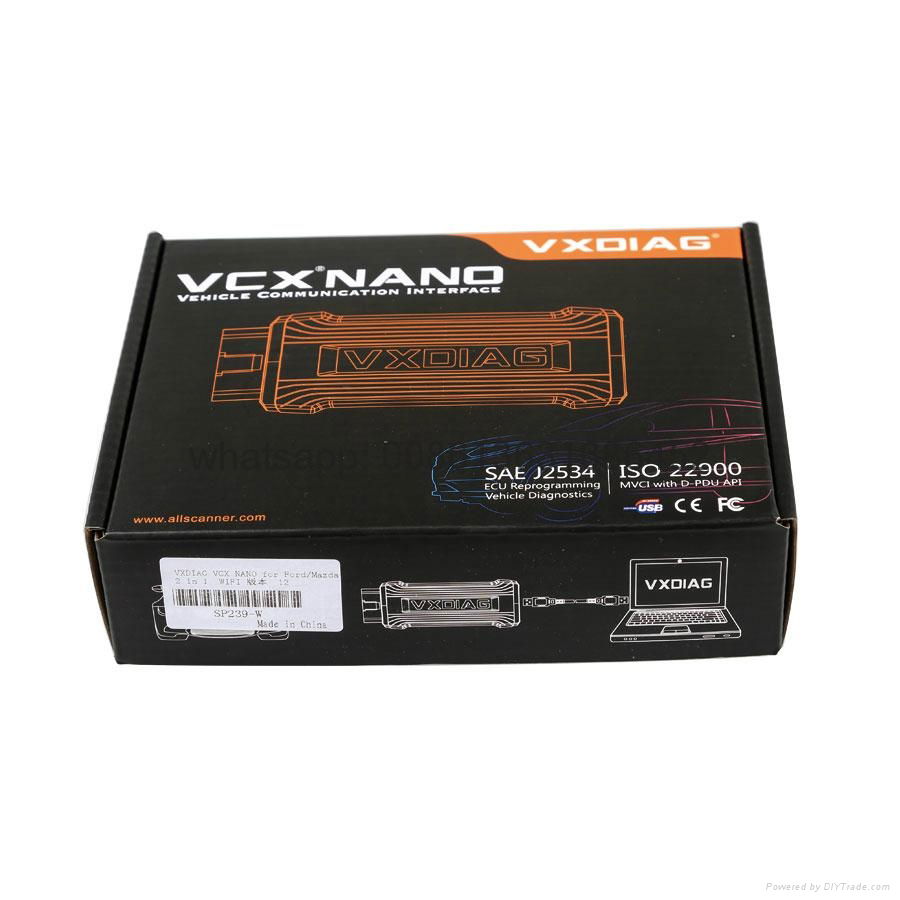 VXDIAG VCX NANO for Ford/Mazda 2 in 1 with IDS V106 WIFI Version