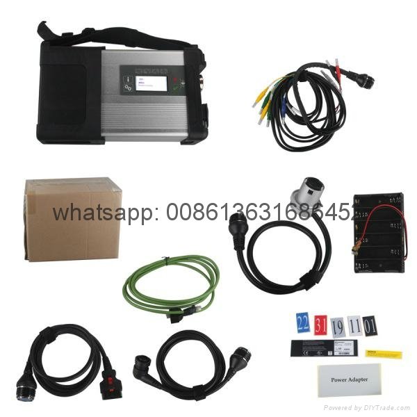 	 MB SD Connect Compact 5 Star Diagnosis with WIFI for Cars and Trucks Multi-Langauge
