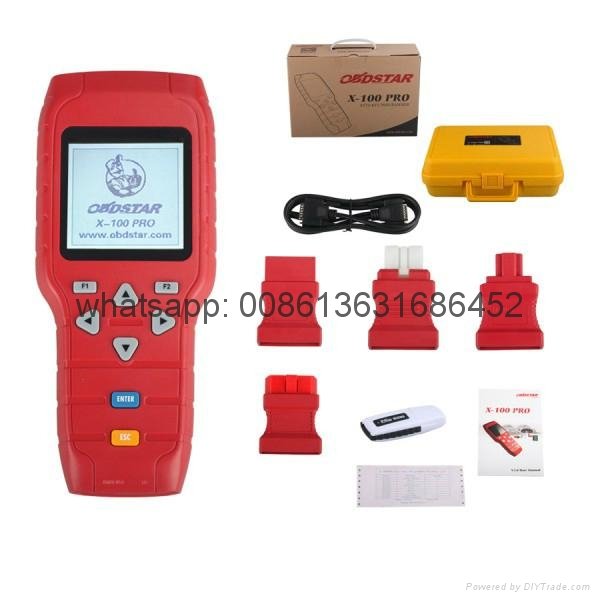 	 X-100 PRO X100 Pro Auto Key Programmer (C) Type for IMMO and OBD Software Function