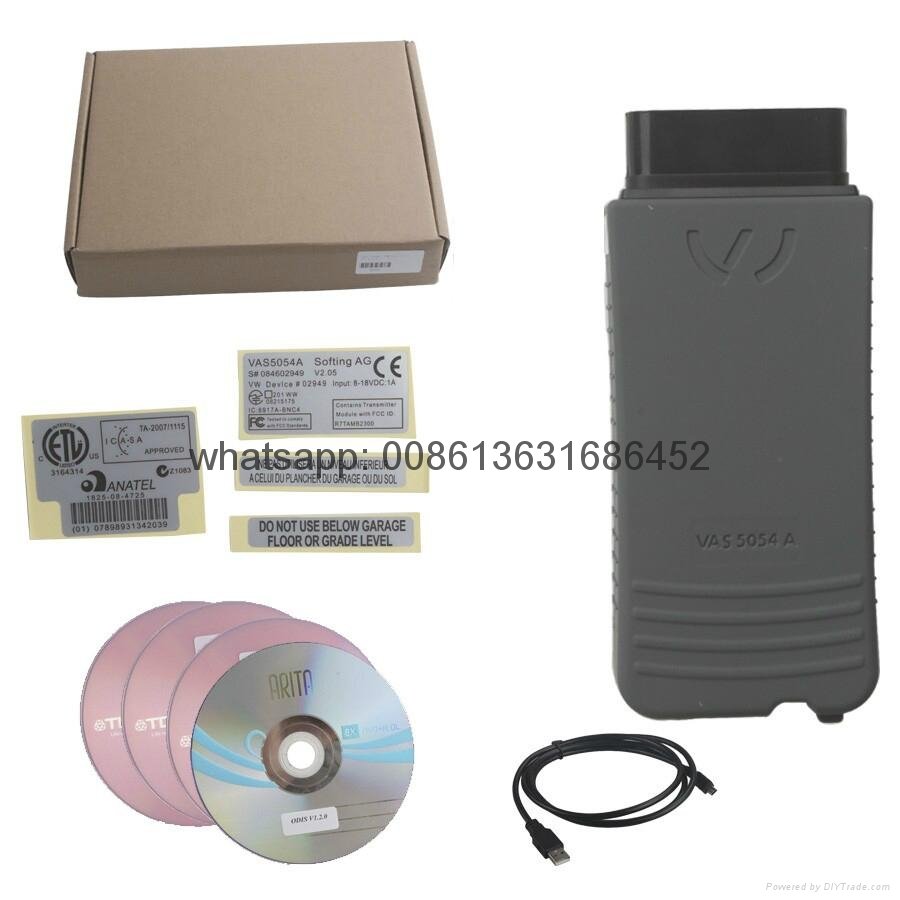 Best VAS 5054A ODIS V4.13 Bluetooth Support UDS Protocol With OKI Chip Multi-languages