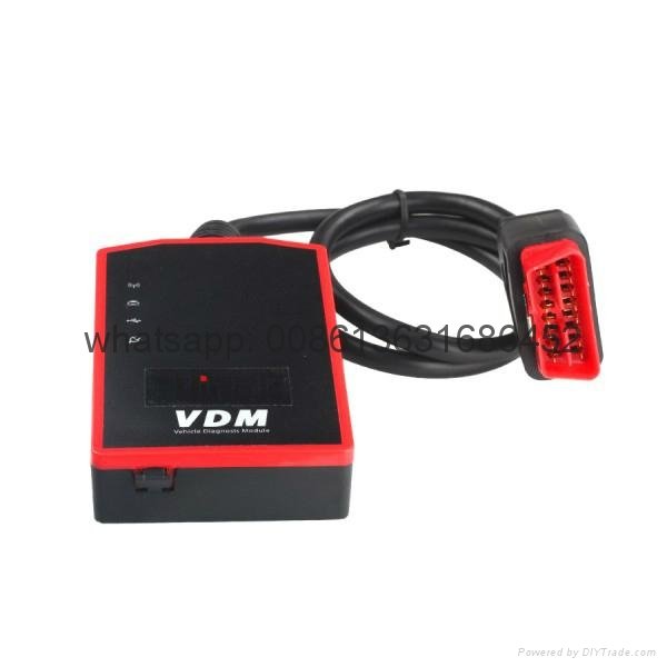 V3.9 VDM UCANDAS Wireless Automotive Diagnosis System with Honda Adapter Support Andriod V4.0