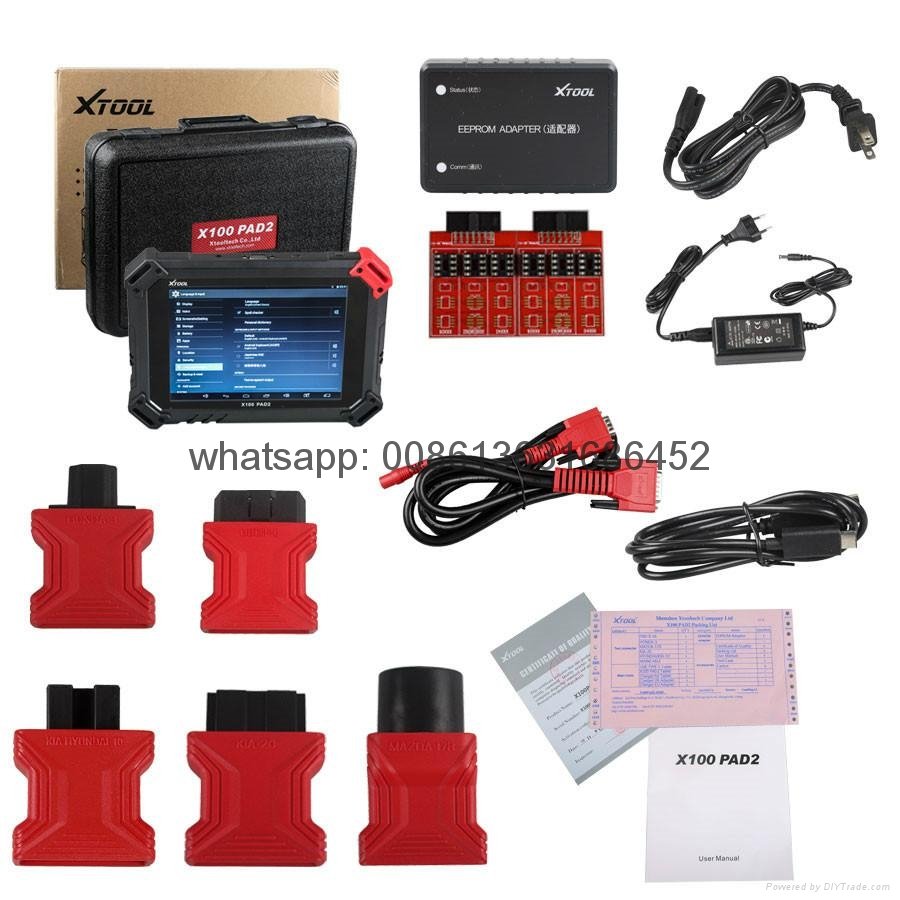 XTOOL X-100 PAD2 Special Functions Expert with VW 4th & 5th IMMO Free Shipping by DHL