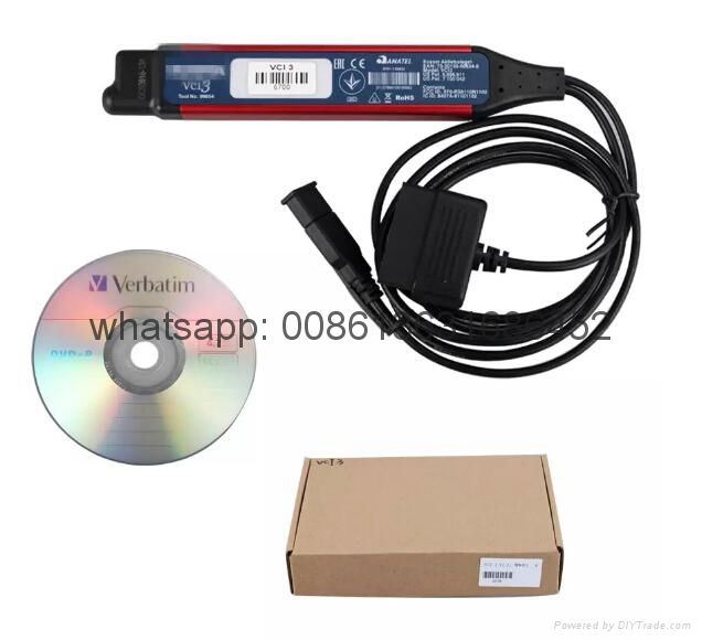 Latest V2.32 scania vci3 vci-3 Scanner Wifi Wireless Diagnostic Tool for Scania DHL free shipping
