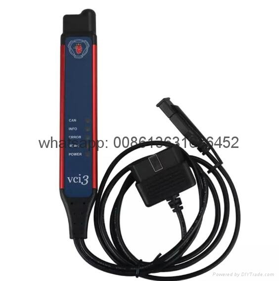 Latest V2.32 scania vci3 vci-3 Scanner Wifi Wireless Diagnostic Tool for Scania DHL free shipping