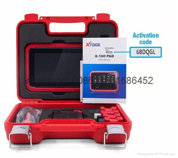 2017 New arrival XTOOL X-100 PAD Tablet Key Programmer with EEPROM Adapter X100 PRO X-100 X 100 PRO DHL free