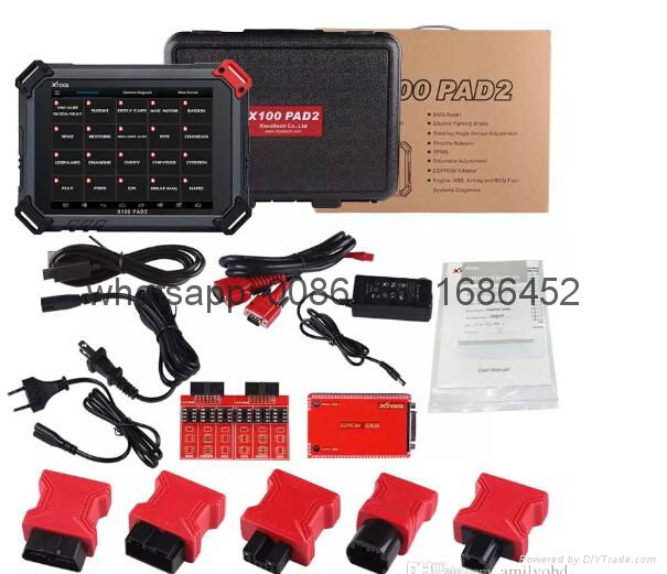 New XTOOL Original X100 Pad2 Auto Key Programmer Support Odometer OilRst TPMS TPS X100 PAd 2 Better than X300 pro3