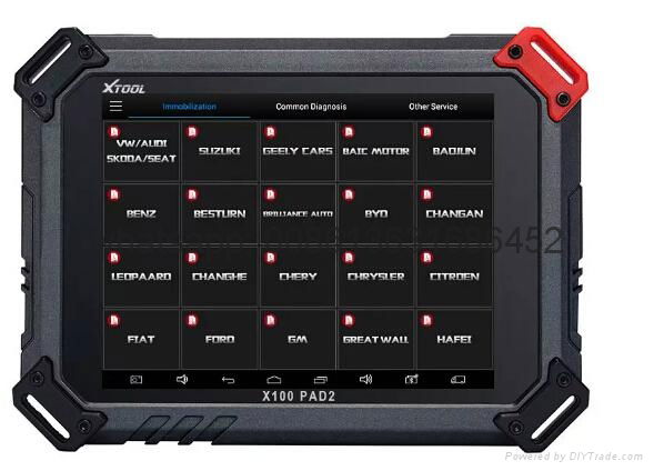 Original XTOOL X100 PAD2 x100 pad Better than X300 Pro3 Auto Key Programmer with Free Update Online DHL Free shipping