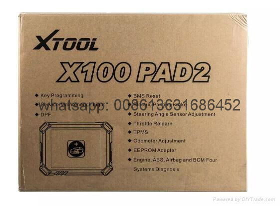 Original XTOOL X100 PAD2 x100 pad Better than X300 Pro3 Auto Key Programmer with Free Update Online DHL Free shipping