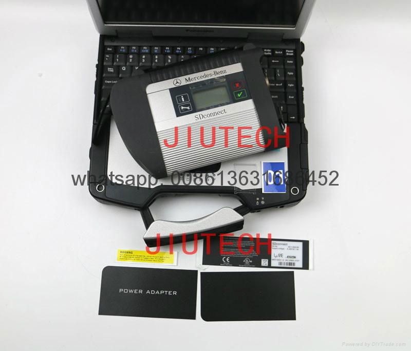 MB SD C4 Benz Truck Diagnosis Full Set With CF30 Laptop Benz Diagnostic Scanner 5