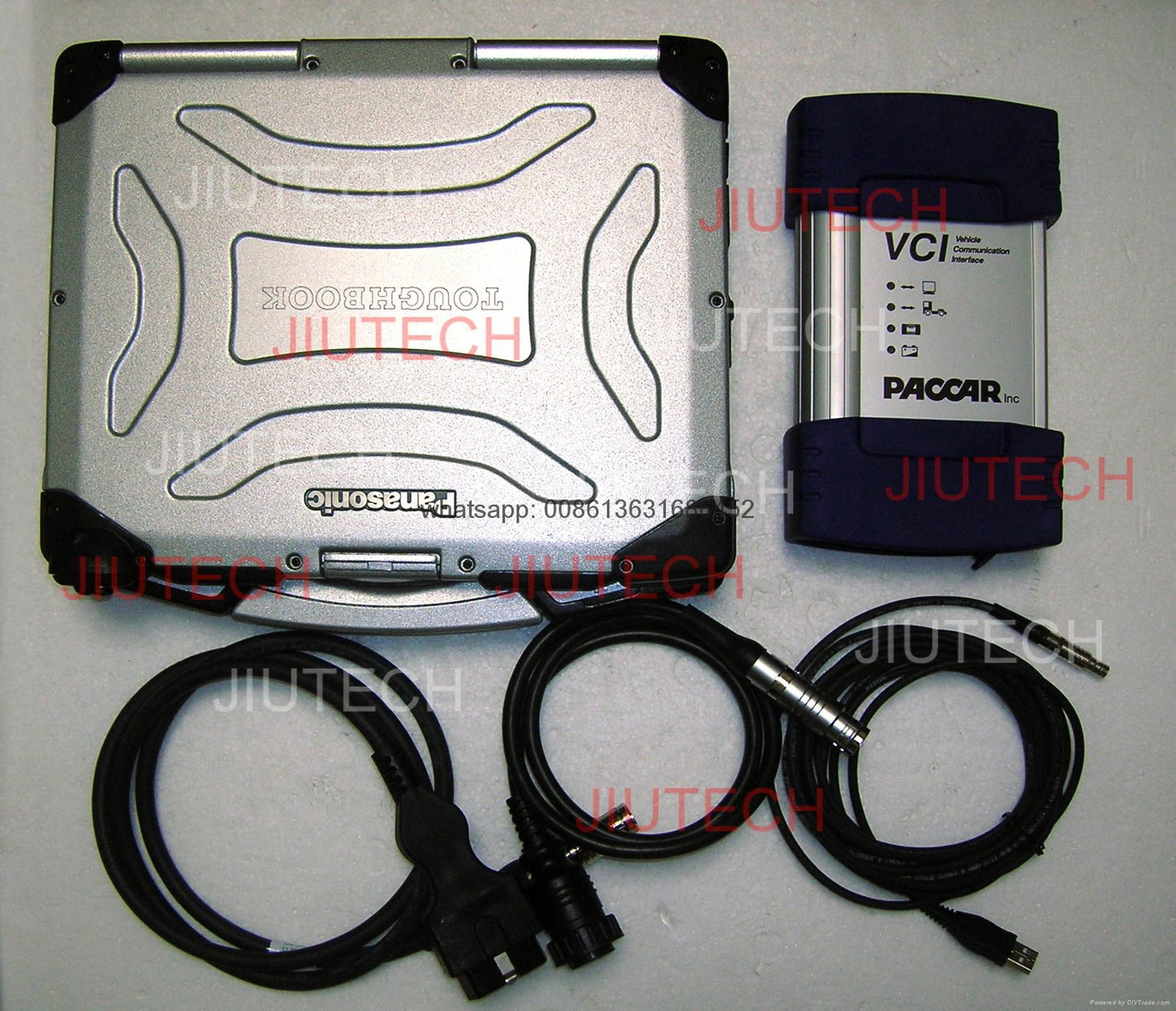 DAF VCI-560 MUX Heavy Duty Truck Diagnostic Scanner With Cf 30 Laptop 2