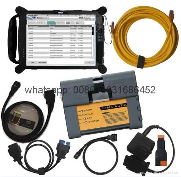 BMW ICOM A2 With V2017.09 Engineers software Plus EVG7 Tablet PC Ready to Use 4