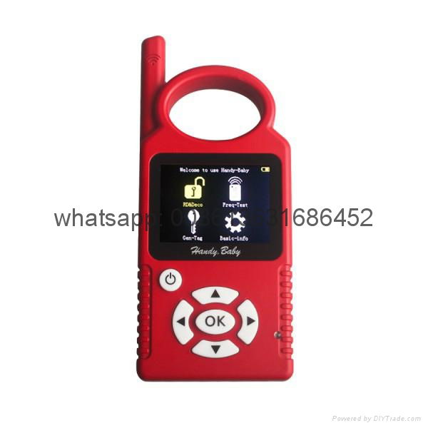 V8.3.0 Handy Baby Hand-held Car Key Copy Auto Key Programmer for 4D/46/48 Chips 