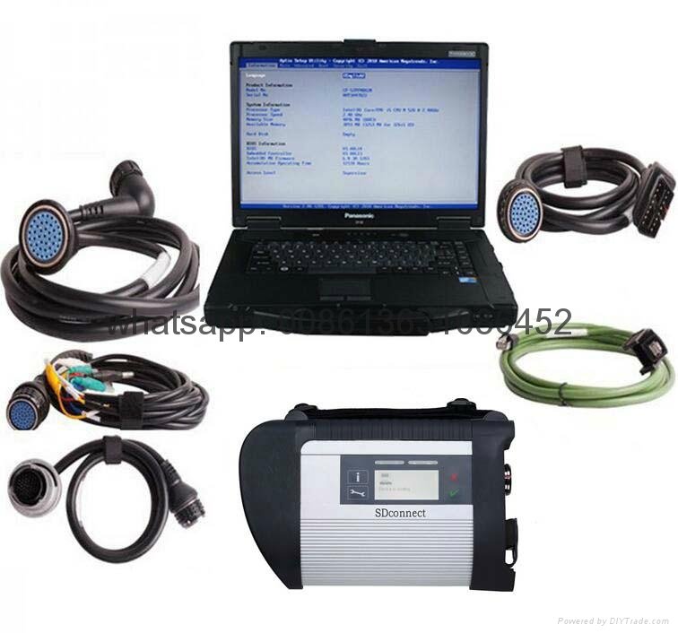 MB SD C4/C5 Star Diagnosis Plus Panasonic CF 52 Laptop 